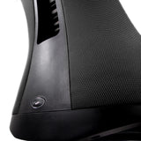 Tessuto mesh nero e scocca in plastica con logo sulla sedia da ufficio professionale OFFICE XT di hjh OFFICE