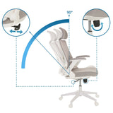 Meccanismi di regolazione della Sedia Home Office VENDO W con inclinazione a 90° di hjh OFFICE