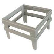 Inserto per cartelle sospese ACHR in plastica grigia con cornice rettangolare di hjh OFFICE PRO