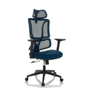 ERGOMY | Tessuto / Rete | Struttura: Nero - Sedia Home Office 