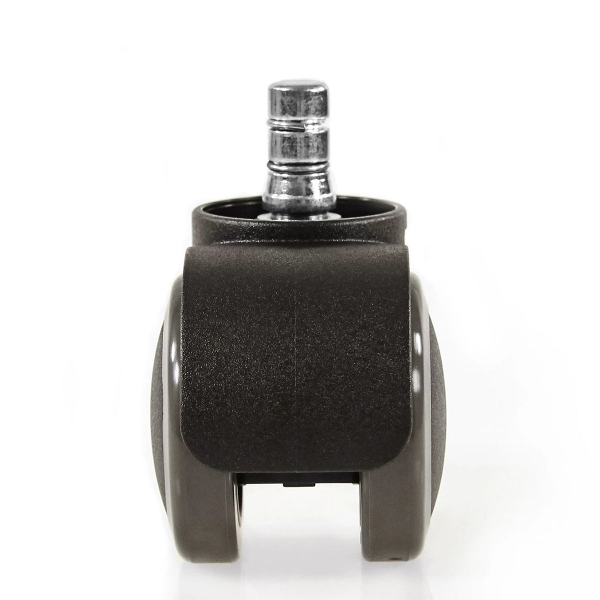 Rotelle per Sedia 5x ROLO No-Noise 11mm/50mm nere per pavimenti duri con perno di fissaggio metallico di hjh OFFICE