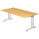 BELA 2E S | 200x100 | Schreibtisch - buerostuhl24