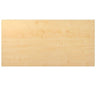 Piano scrivania BETA 4980 in effetto legno d'acero chiaro con venatura naturale di hjh OFFICE PRO