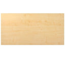 Piano scrivania BETA 4980 in effetto legno d'acero chiaro con venatura naturale di hjh OFFICE PRO