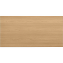 Piano scrivania BETA 4980 in effetto legno di faggio chiaro con venature naturali di hjh OFFICE PRO