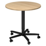 BISTRO 80R D | Säulenhubtisch | Ø 80 | Schwarz - System Konferenztisch - buerostuhl24