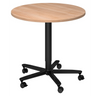 BISTRO 80R D | Säulenhubtisch | Ø 80 | Schwarz - System Konferenztisch - buerostuhl24