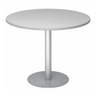 BISTRO F100R S | Besprechungstisch | Ø 100 | Silber - System Konferenztisch - buerostuhl24