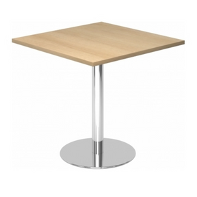 BISTRO F88Q C | Besprechungstisch | 80x80 | Chrom - System Konferenztisch - buerostuhl24