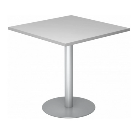 BISTRO F88Q S | Besprechungstisch | 80x80 | Silber - System Konferenztisch - buerostuhl24