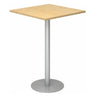 BISTRO H88Q S | Stehtisch | 80x80 | Silber - System Konferenztisch - buerostuhl24