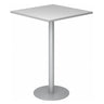 BISTRO H88Q S | Stehtisch | 80x80 | Silber - System Konferenztisch - buerostuhl24