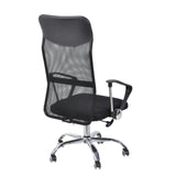 Poltrona Home Office Stryka Net con schienale in rete nero su base a stella di hjh OFFICE