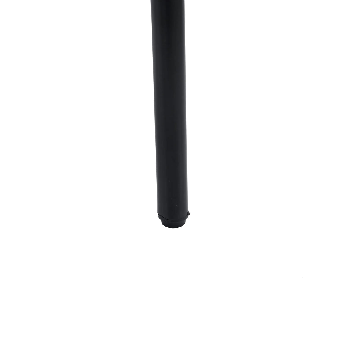 Base nera con piedini in plastica dello sgabello ALRANDA di hjh LIVING