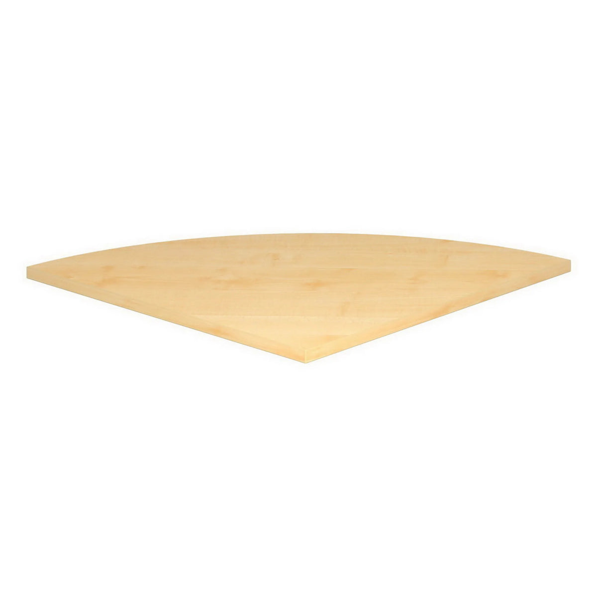 Angolare arrotondato 80 x 80 mm in acero della serie HILO HE90 / HE91 di hjh OFFICE PRO