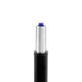 Pistone a molla a gas esteso dell'ausilio per la posizione eretta Balance Sit Ergo in nero con pulsante blu di hjh OFFICE