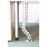 Spirale verticale per cavi in plastica argentata CKVE di hjh OFFICE PRO