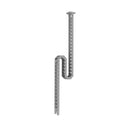 Catena portacavi verticale argentata CKVL in plastica con catena a maglie di hjh OFFICE PRO