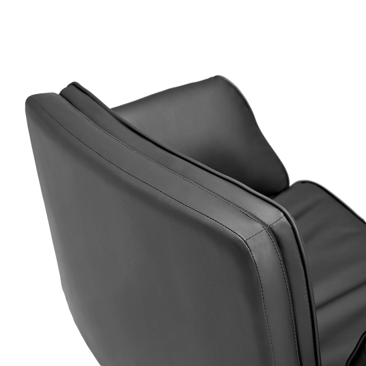 Bordo superiore dello schienale della Sedia Home Office Criss-Cross 10 in nero di hjh LIVING