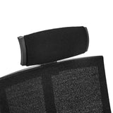 Poggiatesta con rivestimento in rete nera della Sedia da ufficio professionale PORTO MAX HIGH I di hjh OFFICE