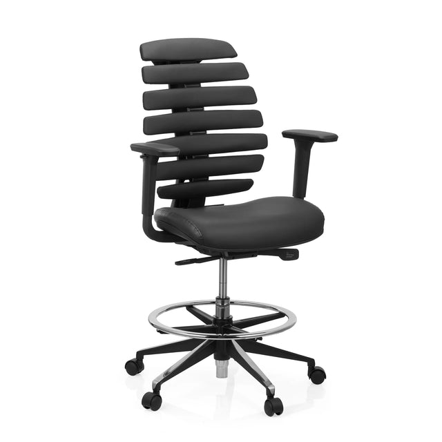ERGO LINE II WORK | Leder - Counterstuhl - buerostuhl24