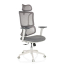 ERGOMY W | Tessuto / Rete | Struttura: Bianco - Sedia da ufficio professionale 