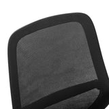 Schienale in rete nera della Sedia Home Office Explorer di MyBuero