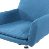 Imbottitura blu e bracciolo della Sedia Home Office SHAKE 400 di hjh OFFICE