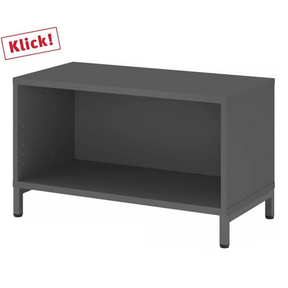 FlexWall | 1 OH | Korpus mit Sockelgestell - buerostuhl24