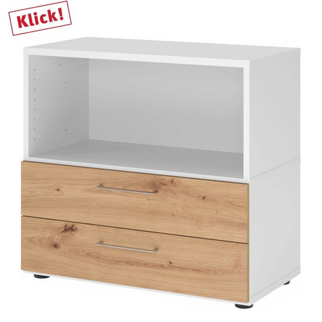 FlexWall | 2 OH | Schübe + Korpus | mit Stellfüßen - buerostuhl24