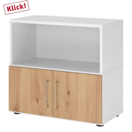 FlexWall | 2 OH | Türen + Korpus | mit Stellfüßen - buerostuhl24