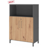 FlexWall | 3 OH | Türen + Korpus | mit Sockelgestell - buerostuhl24
