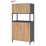 FlexWall | 4 OH | 2 x Türen + Rahmen | mit Sockelgestell - buerostuhl24