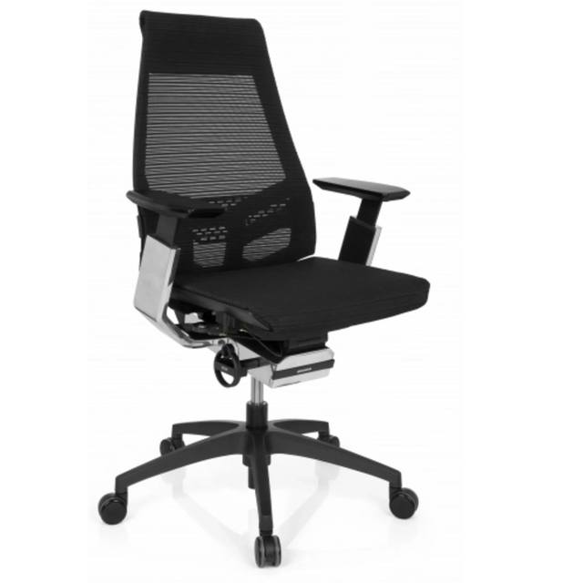 GENIDIA SMART BLACK CM | Netz - Profi Bürostuhl - buerostuhl24