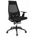 GENIDIA SMART BLACK | tessuto di maglia - Sedia da ufficio professionale 