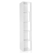 Scaffale bianco KALAG S con cinque vani a giorno di hjh LIVING