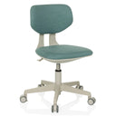 Sedia girevole per bambini KIDDY CLASSIC blu con struttura chiara e ruote di hjh OFFICE