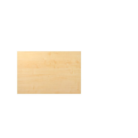 Piano scrivania KONTOR KP 12 in aspetto acero con dimensioni di 120 x 80 cm di hjh OFFICE PRO