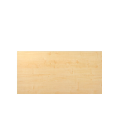 Piano scrivania KONTOR KP 16 in effetto legno d'acero chiaro, 160 x 80 cm, di hjh OFFICE PRO