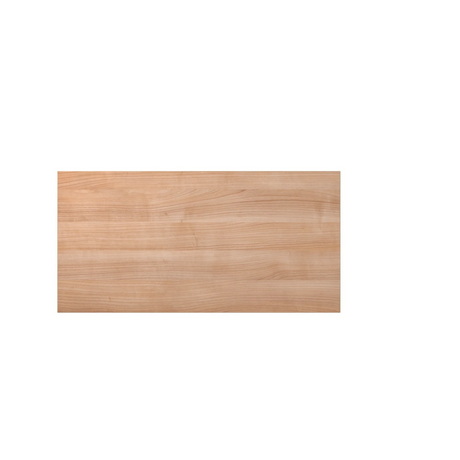 Piano scrivania KONTOR KP 16 in aspetto noce con venatura naturale del legno di hjh OFFICE PRO