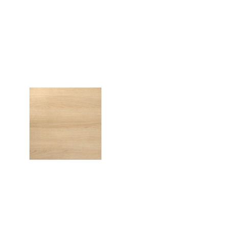 Scrivania quadrata KONTOR KP 8 effetto rovere con piano da 80 x 80 cm di hjh OFFICE PRO