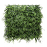 Pannello vegetale verde LEAFLUXE 2 con piccole foglie folte di hjh LIVING