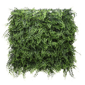 Pannello vegetale verde LEAFLUXE 2 con piccole foglie folte di hjh LIVING