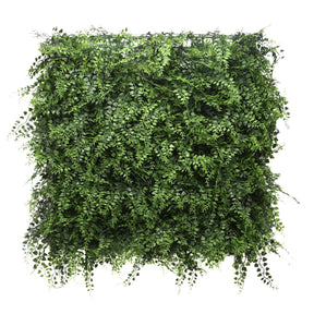 Pannello vegetale verde LEAFLUXE 2 con piccole foglie folte di hjh LIVING