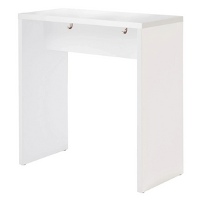Tavolo della conferenza bianco MEETING MP104 con due ganci integrati sotto il piano del tavolo di hjh OFFICE PRO