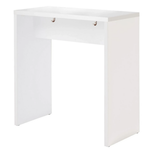 Tavolo della conferenza bianco MEETING MP104 con due ganci integrati sotto il piano del tavolo di hjh OFFICE PRO