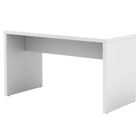 Tavolo della conferenza bianco MEETING MP130 dal design semplice e due fianchi chiusi di hjh OFFICE PRO