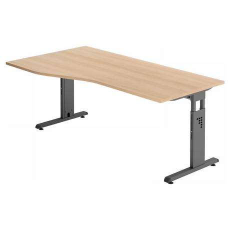 MEGA 18 G | 180x100 | Schreibtisch höhenverstellbar - buerostuhl24