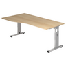 MEGA 18 S | 180x100 | Schreibtisch höhenverstellbar - buerostuhl24