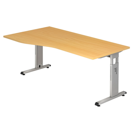 MEGA 18 S | 180x100 | Schreibtisch höhenverstellbar - buerostuhl24